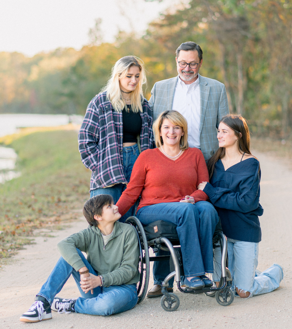 Judge Krause with her family