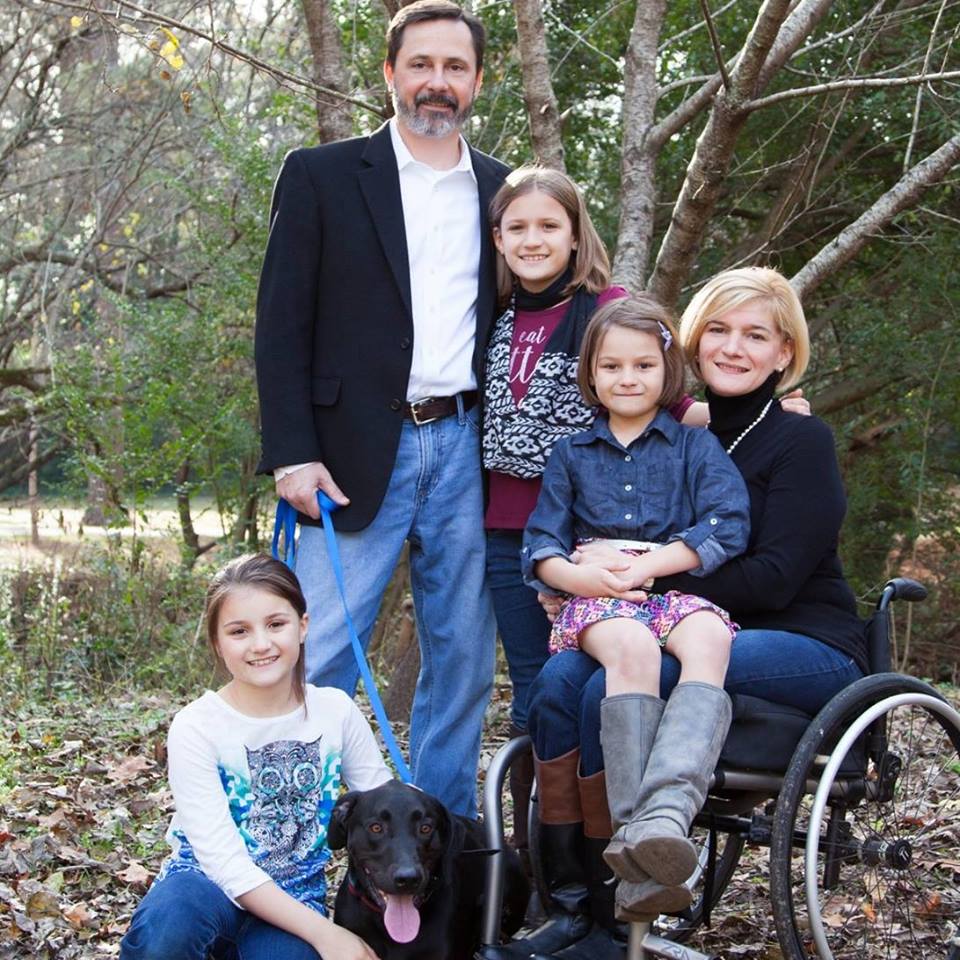 Judge Krause with her family